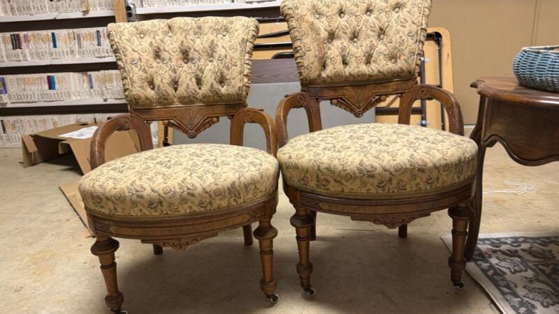 (2) Parlor chairs