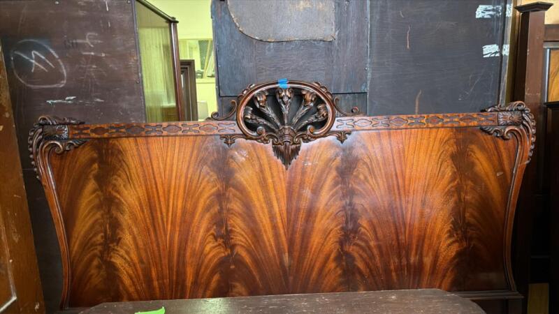 Headboard with Beautiful Wood Grain