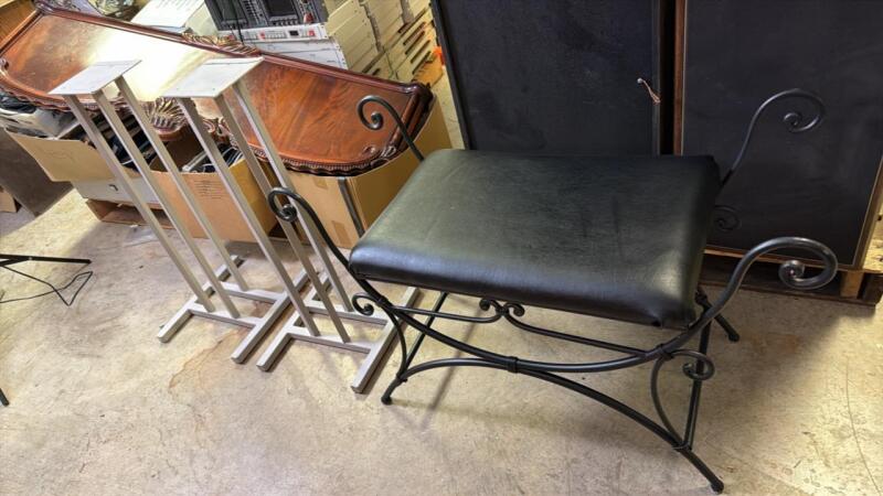 Metal Stool and Stands