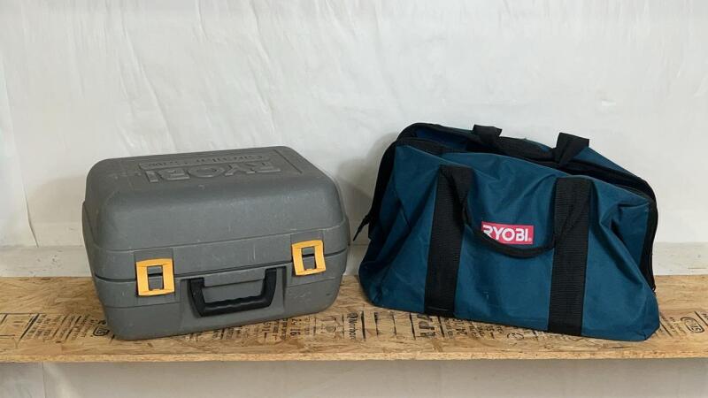 Ryobi Circular Saw, Tool Bag, Case & Battery