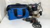 Black & Decker Corded Drill, Ryobi Corded Router & Tool Bag