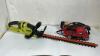 Ryobi Cordless Hedge Trimmer & Skil Corded Belt Sander - 2