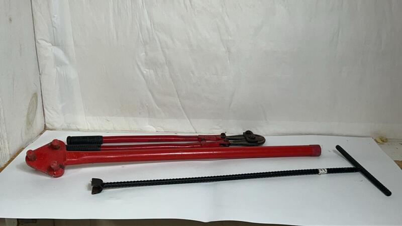 Bolt Cutter, Pipe Bender & Water Meter Tool
