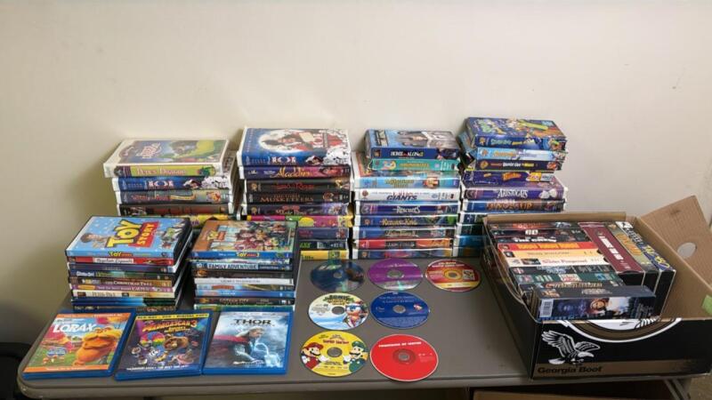 VHS & DVD collection