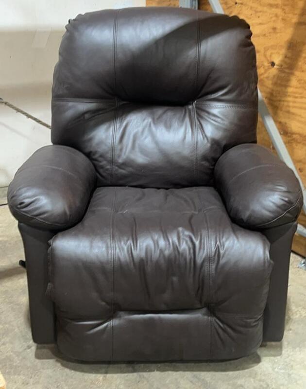 Leather Match Rocker Recliner