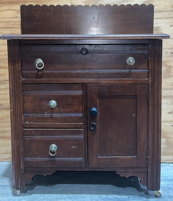Victorian Eastlake Style Washstand