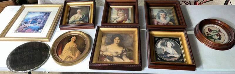Cameo-Style Frame Prints