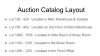 Auction Catalog Layout