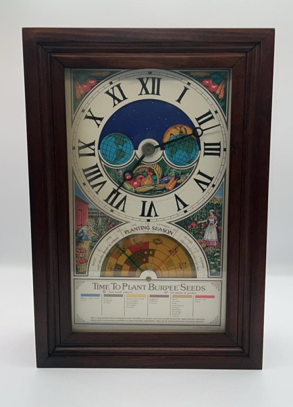 Burpee Seeds Planter's Clock