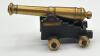 Miniature Brass Naval Cannons (2) - 6