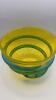 Ignis Handblown Art Glass Bowl - 3