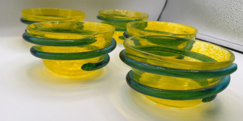 Ignis Art Glass Bowls (5)