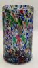 Hand Blown Mexican Confetti Style Drinking Glasses (4) - 21