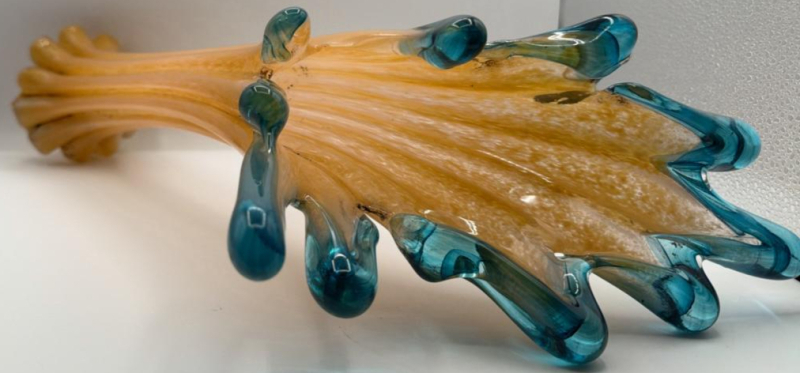Swung Glass Vase