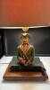 Chalkware Soldier Lamp - 2