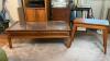 Wooden Coffee Table & End Table - 2