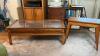Wooden Coffee Table & End Table - 3