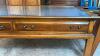 Wooden Coffee Table & End Table - 7