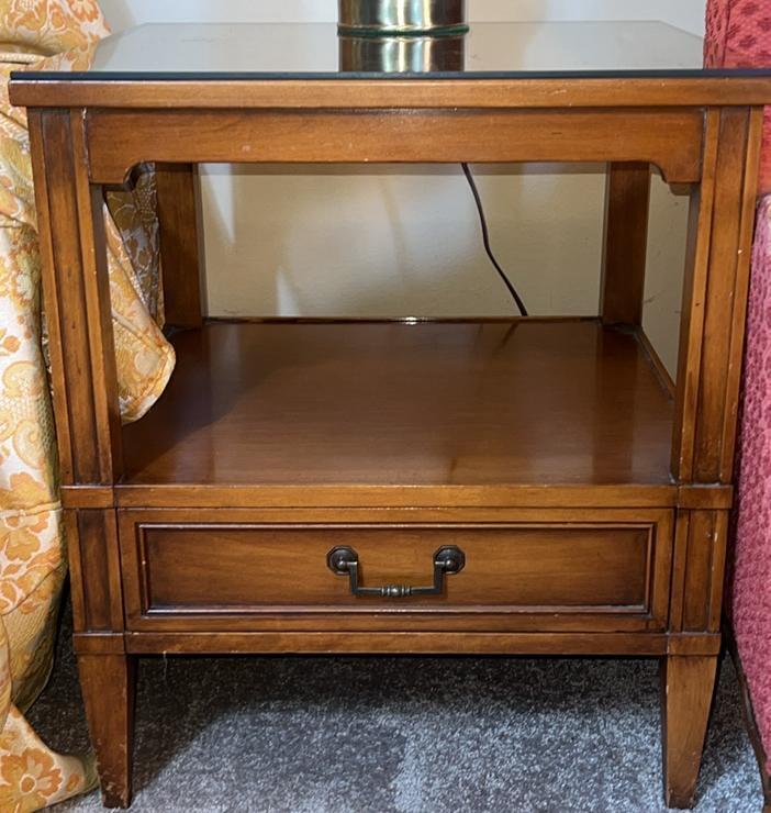 Wooden Side Tables (2)