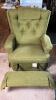 Avocado Tweed LA-Z-BOY Recliner - 5
