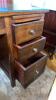 Solid Wood 3-Drawer Desk - 10