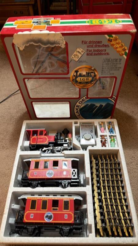 LGB Lake George Train Set with Brass Tracks