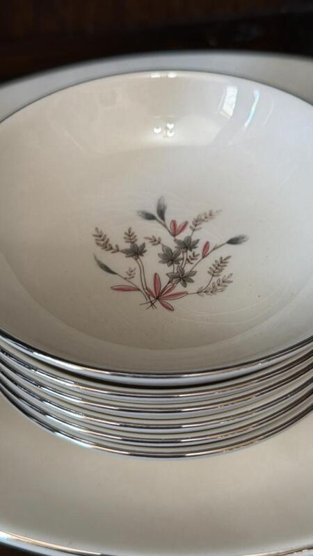 Mid Century Modern Cannonsburg Pottery Dishware Set