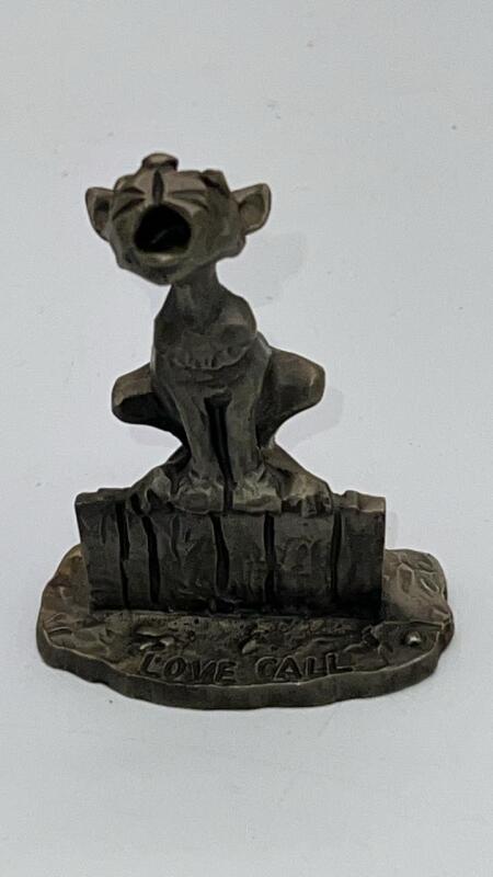 "Love Call" Pewter Miniature Figurine