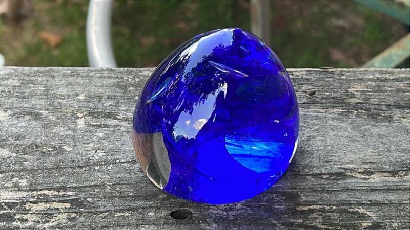 Handcrafted Art Glass Paperweight
