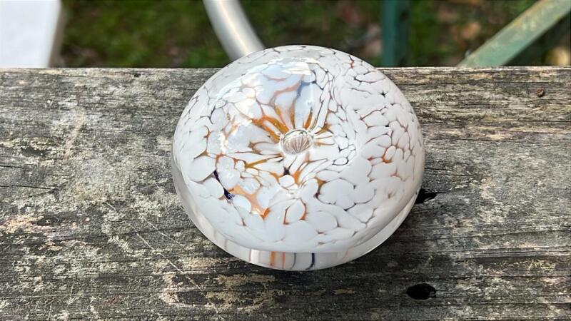 Handcrafted Art Glass Paperweight