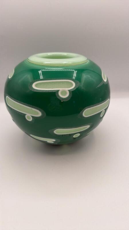 Green Mid Century Style Vase
