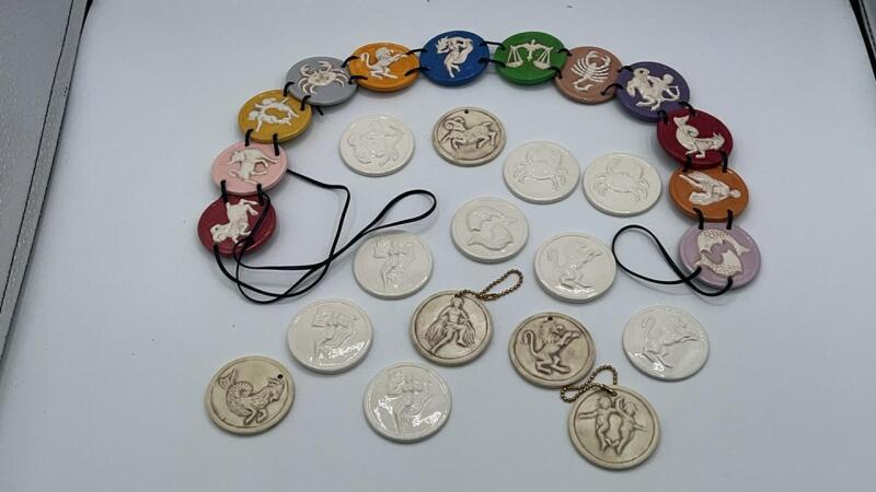 Zodiac Necklace & Matching Charm Set