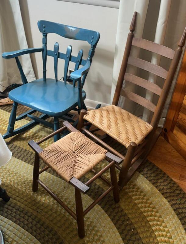 Rocking Chairs & Stool