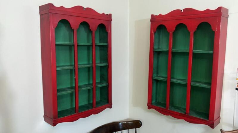 Hanging Trinket Cabinets (2)
