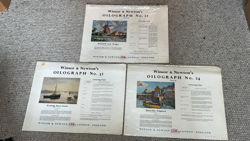 Winsor & Newton's Oilographs (3)