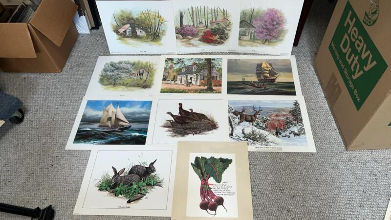 Larry Dodson Art & Veggie Print