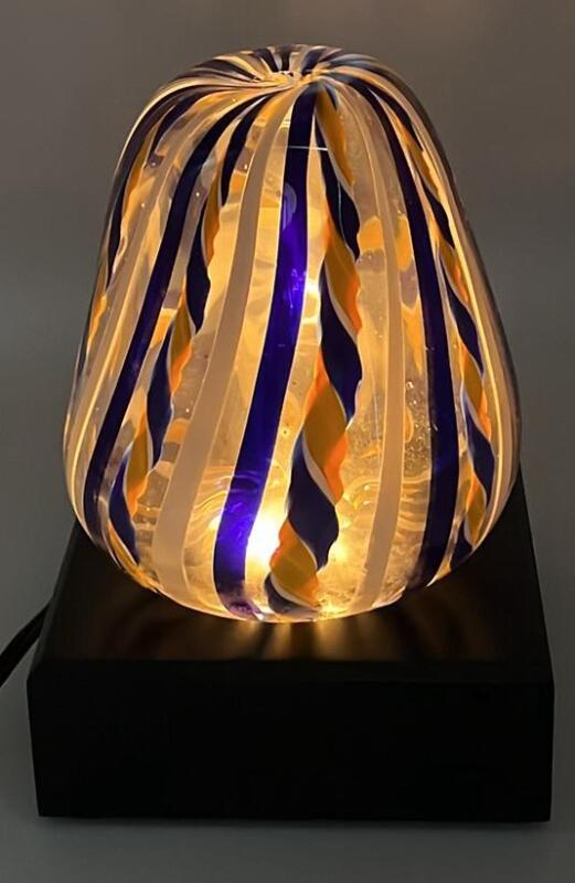 Glass Table Lamp