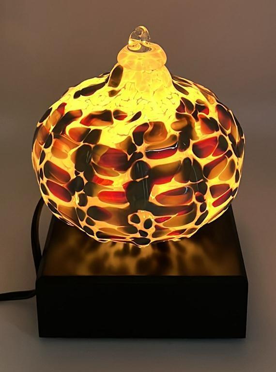 Glass Table Lamp