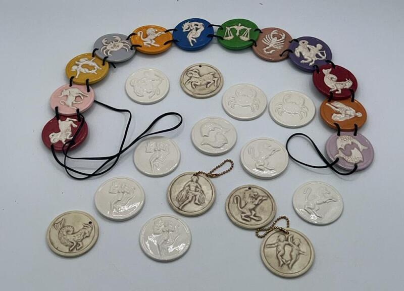 Zodiac Necklace & Matching Charm Set