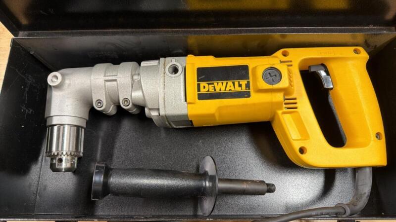 DeWalt right angle drill & case