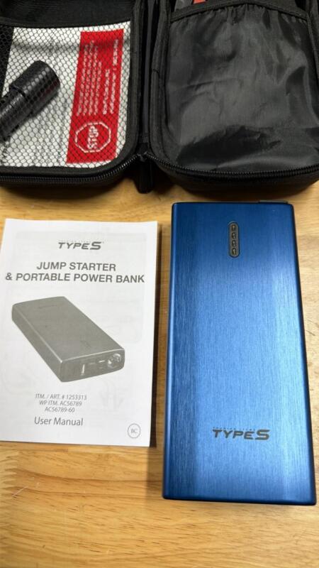 Jump starter in portable power bank