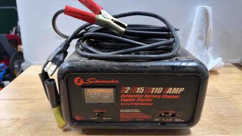 Schumacher battery charger engine starter