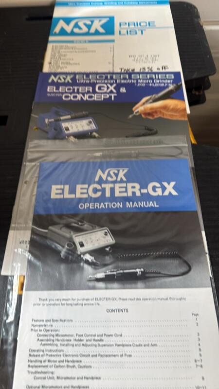 NSK ELECTER GX Micro Grinder