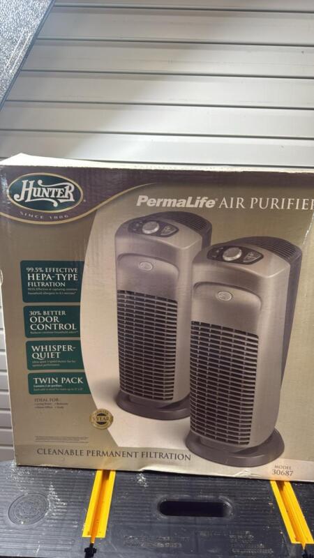 (2) Hunter air purifiers