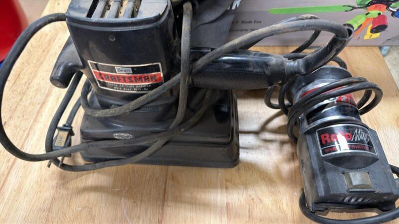 Roto zip and craftsman sander