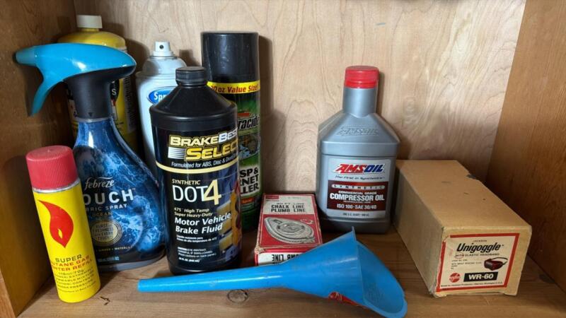 Shelf contents