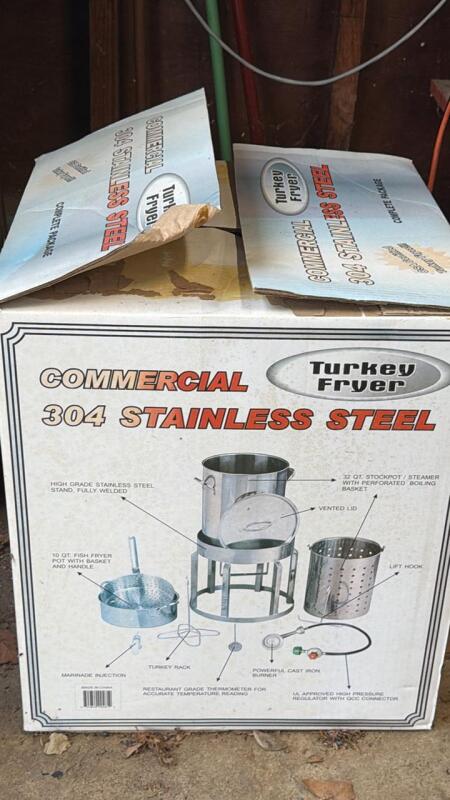Turkey fryer pot stands and accessories