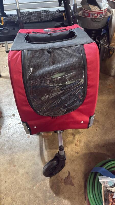 Pet bicycle trailer stroller kit