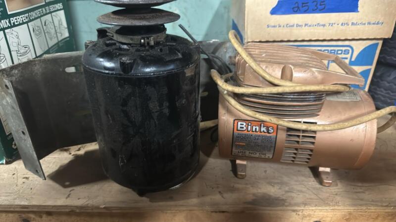 Mini compressor and a motor