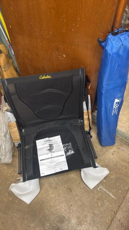 New Cabela&acirc;&euro;&trade;s hunting comfort max 360 mag elite chair. With a chair